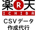 楽天への商品出品代行致します お客様のご要望に応じた内容で商品登録致します。 イメージ1