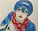 アナログ、デジタルイラストを描きます デジタルとアナログが混ざっているような世界観 イメージ2