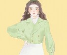 NY美大生がおしゃれなアイコン/イラストを描きます 好きな自分のファッションやメイクをイラスト化して記録する♡ イメージ3