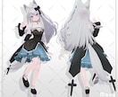 VRChat対応　理想の衣装を形にします アバター用3D衣装モデリング・Unityセットアップ イメージ2