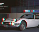 大切な愛車の写真をドラマチックなイラストにします あなたの愛車が映画のワンシーンに登場! イメージ4