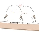 可愛い動物たち描きます ちょっと丸めなかわいい動物 雰囲気が気に入った方ぜひどうぞ イメージ2