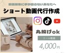 リール動画流行りの動画に編集いたします SNS事業10年以上の私たちが動画編集いたします！ イメージ1