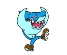 手描き風オリジナルキャラクター作成します 人物、動物、物などキャラクター作成 イメージ6