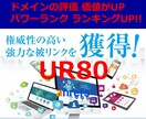 あなたのドメインパワーランキングを✅UR80します 権威性の高い強力な海外リンクを獲得 イメージ1