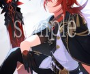 商用利用OK！アイコン、イラストお描きします SNSや動画用のサムネ、ヘッダー、立ち絵やキャラデザも！ イメージ5