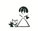 写真からシンプルオシャレなイラスト似顔絵描きます シンプルかわいいイラスト♡キャンバス印刷も対応！ イメージ5