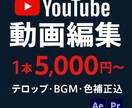 テンポ良く見やすいYouTube動画編集します 「視聴維持率」を意識したカット構成を心がけています イメージ1
