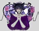 アイコンイラストかきます 他にはない独特な世界観と厚塗りを届けます！ イメージ5