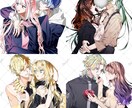 一次/二次/夢･腐◎ イラスト制作いたします 累計実績70件以上◎青少年･中性的キャラクター得意です。 イメージ2