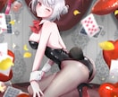 透明感のある瞳のイラスト描かせていただきます 動画イラスト、SNSアイコン、１枚絵など イメージ3