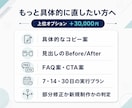 売れないLPの買わない理由を診断、PDF納品します 申込が来ない原因と、まず直すべき箇所をPDFで明確にします イメージ7