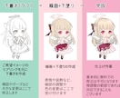かわいいミニキャラお描きします SNS・YouTubeなどのアイコンやヘッダーに☆ イメージ3