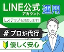 プロがLINE公式アカウントを運用代行します Lステップも対応！まるっとお任せください！ イメージ1