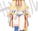 Live2D用パーツ分けイラスト作成します 可愛い女の子、男の子のキャラデザ～パーツ分けをします イメージ3