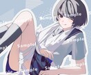 ご希望に沿ったカラーイラストお描きします 1枚絵やアイコン、動画、配信用のサムネイルなどに！ イメージ2
