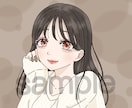 女性or女の子のイラストを描きます アイコンや動画、配信などに！*.+ﾟ イメージ1