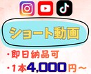 SNS用の動画編集スピード納品承ります スピード納品可能です！（TikTok/リール/Shorts） イメージ1