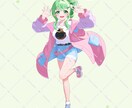 IRIAM用立ち絵描きます キレイで可愛いアニメ塗りイラスト イメージ2