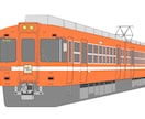 電車のイラストを描きます お好きな車両イラストをアイコン等に！ イメージ3
