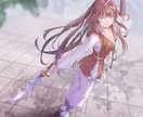 凛々しい女の子イラストを描きます 可愛く、凛々しい女の子のイラスト イメージ3