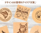送料無料【５枚５００円！】コルクコースター作ります ・オリジナルコースター・両面印刷・デザイン自由・丸型・四角型 イメージ2