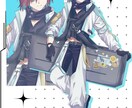TRPG･ゲーム用の立ち絵を制作します ご希望に沿った立ち絵でTRPGに彩りを！ イメージ5