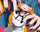 目に留まるようなかわいい一枚絵をお描きします 落ち着いた色合いの可愛いイラストをお求めの方に！ イメージ4