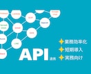 お使いのシステムAPI連携でさらに使いやすくします 【小規模からOK】システムとクラウドのスムーズな統合を実現！ イメージ1