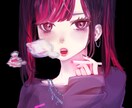 アイコン用イラスト描きます 人とは違うダウナーな雰囲気のアイコンにしてみませんか？ イメージ4