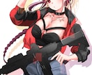 TRPG /配信/ｹﾞｰﾑの可愛い立ち絵制作します キャラデザからお任せOK！幅広い年代にも対応可能！ イメージ4