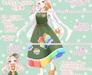 2026年再開！キャラクターイラストお描きします 観賞用、表紙、キャラデザ、歌ってみた、スマホ壁紙など♪ イメージ2