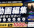 YouTubeなどの動画編集します 動画編集1000円！カット・テロップ・BGM・画像入れます イメージ1