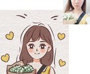 写真を元にかわいい似顔絵イラスト描きますます ☆アイコンや名刺、ブログなどに！ イメージ8