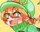 ポップで可愛い！アイコン・ヘッダー作成いたします LINE/facebook/twitterで使えるアイコン！ イメージ4