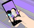 落書きアートや写真をイラスト化します 皆さんの写真をより素敵なモノにするお手伝いをさせて下さい◎ イメージ1