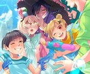 アイコン､立ち絵､サムネ等描かせていただきます 希望があれば､お名前やオリジナルサイン等も付けて送ります。 イメージ4