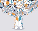 MV用1枚絵イラスト制作します ・ボカロPなど音楽活動においてMV用の1枚絵が必要な方へ イメージ8