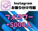 Instagramのフォロワー5000人増やします インスタグラム集客・フォロワー増やし・宣伝・拡散手伝います！ イメージ3