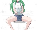 かわいい女性キャラ描きます シンプルだけどクオリティの高いイラスト描きます！ イメージ3