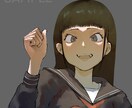あなただけのオリジナルアイコン・ヘッダー等描きます ネットでの自分の存在をもっと個性的にアピールしませんか? イメージ1