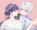 MV、歌ってみたなど動画に使えるイラスト描きます 歌い手さんやボカロPさん向けのイラスト制作 イメージ4