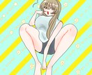レトロポップイラスト描きます 商用利用可レトロポップイラスト描きます！！！ イメージ2