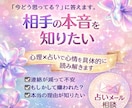 相手の気持ちが分からず不安な方へ｜本音を占います 言葉にされない本音や感情の流れを丁寧に読み解きます イメージ1