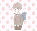 ゆるかわいい絵柄のイラスト描きます ゆるかわなミニキャラサイズの人物イラストが欲しい方へ イメージ3