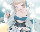 歌ってみた立ち絵キャラデザイラスト等描きます ロリータ地雷系得意！衣装デザインもします！ イメージ7