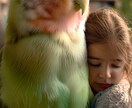 AIでうちの子（小鳥限定）をおっきくします SNSでアップしているインコをAIで大きくする画像生成です イメージ5