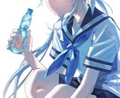 立ち絵・一枚絵・動画絵お描きします どこか毒のある可愛い少年少女が得意です。 イメージ3
