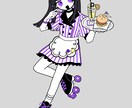 商用利用可◎クールなデフォルメキャラクター描きます 配信やSNSにちょこんと添えて大活躍！ イメージ1
