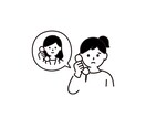 じっくりお話ききます 身近な人には言いづらいお話など、なんでもご相談ください！ イメージ1